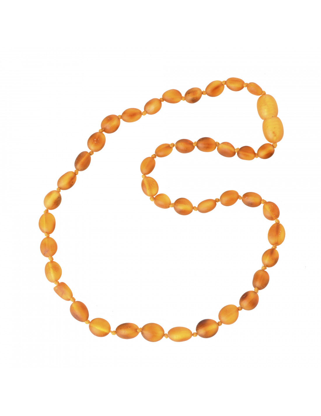 Baltic Amber Teething Necklace, Unpolished - Birdie's Room All-Natural