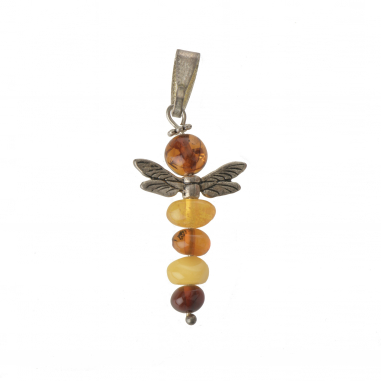 Baltic Amber Pendant Dragonfly Pendant