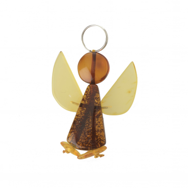 Angel Shape Baltic Amber Pendant