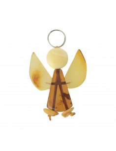 Angel Shape Baltic Amber Pendant