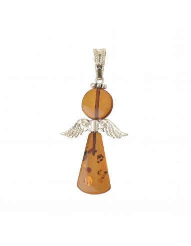 Baltic Amber Pendant Angel