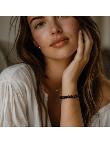 Cherry Baroque Raw Baltic Amber Beads Bracelet for Adult