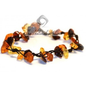 Amber chip online necklace