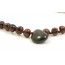 Cherry Baroque Polished Amber Beads Baby Necklaces With Cherry Amber Pendant