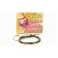 Multi Amber Beads Anklet on Black or Brown String