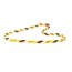 Multi Color & Milky Polished Snake Shape Amber Necklace for Adult