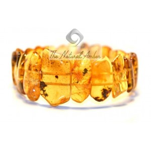Honey Polished Amber Bracelet for Adult