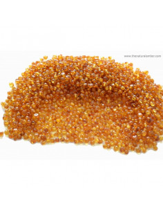 Loose Honey Baroque Polished Amber Beads