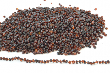 Loose Dark Cognac Baroque Polished Amber Beads