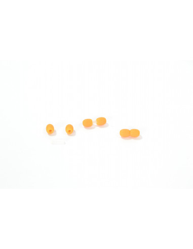 Milky Raw Plastic Screw Clasps