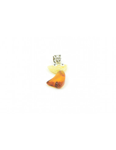 Baltic Amber Cat Pendant