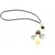 Bee Shape Baltic Amber Pendant for Mobile