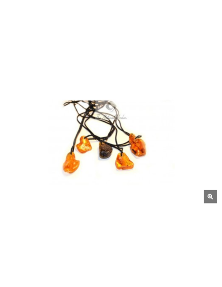 Polished Amber Pendant