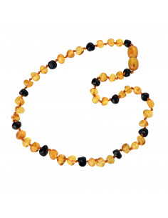 Honey and Cherry Baltic Amber Necklace