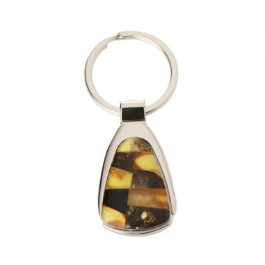 Baltic Amber Key Pendant Souvenir