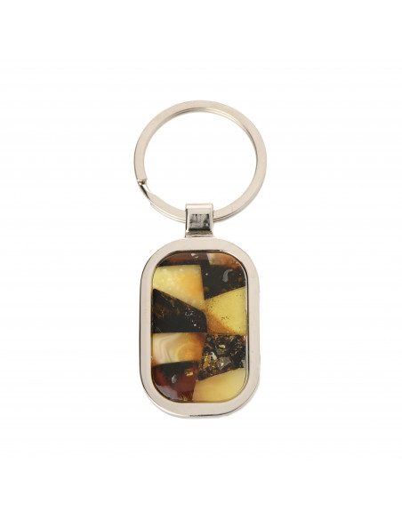 Baltic Amber Key Pendant Souvenir